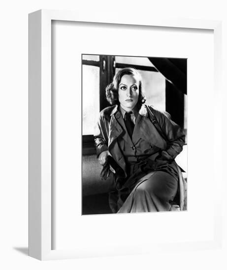 Joan Crawford. "Today We Live" [1933], Directed by Howard Hawks.-null-Framed Photographic Print