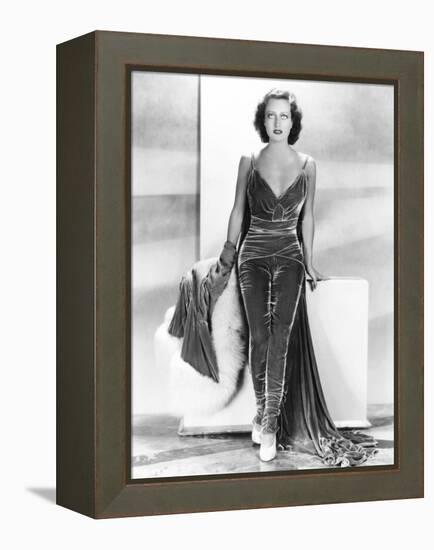 Joan Crawford-null-Framed Stretched Canvas