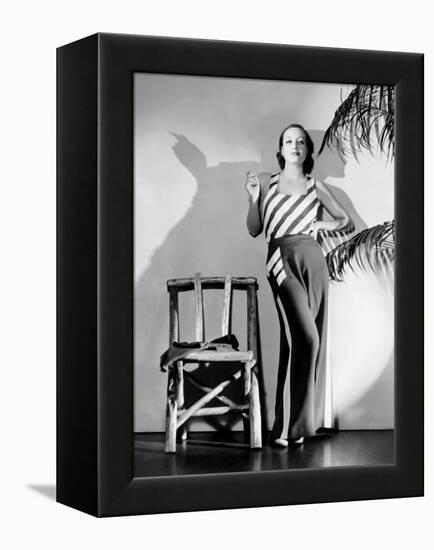 Joan Crawford-null-Framed Stretched Canvas