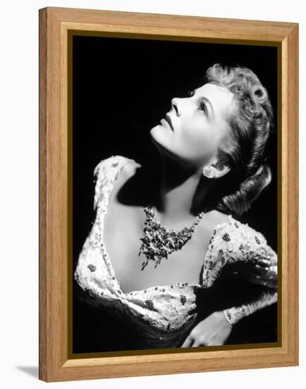 Joan Fontaine-null-Framed Premier Image Canvas