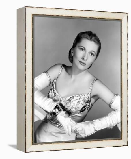 Joan Fontaine-null-Framed Stretched Canvas