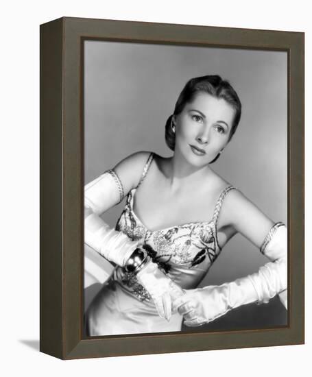 Joan Fontaine-null-Framed Stretched Canvas