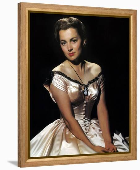 Joan Fontaine-null-Framed Stretched Canvas