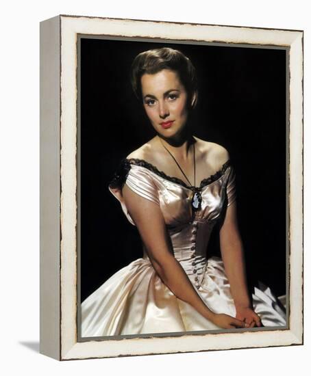 Joan Fontaine-null-Framed Stretched Canvas