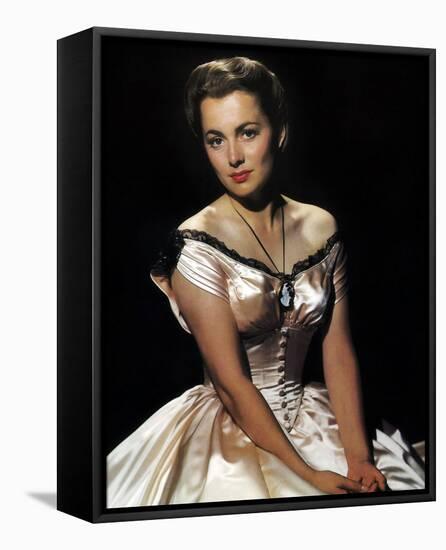 Joan Fontaine-null-Framed Stretched Canvas