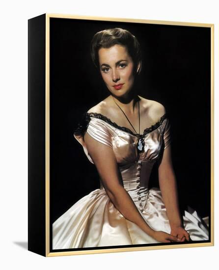 Joan Fontaine-null-Framed Stretched Canvas