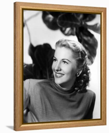 Joan Fontaine-null-Framed Stretched Canvas