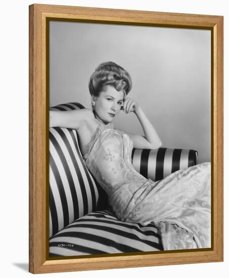 Joan Fontaine-null-Framed Stretched Canvas