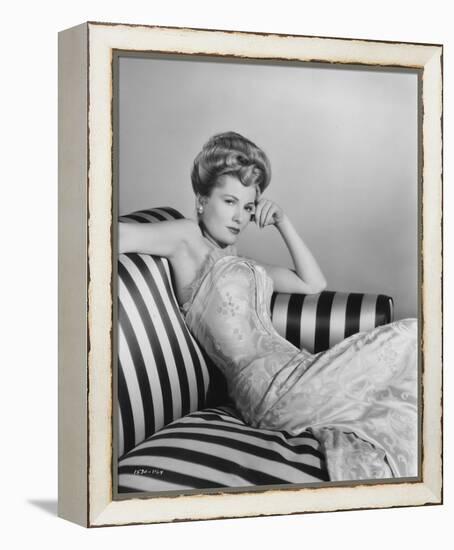 Joan Fontaine-null-Framed Stretched Canvas