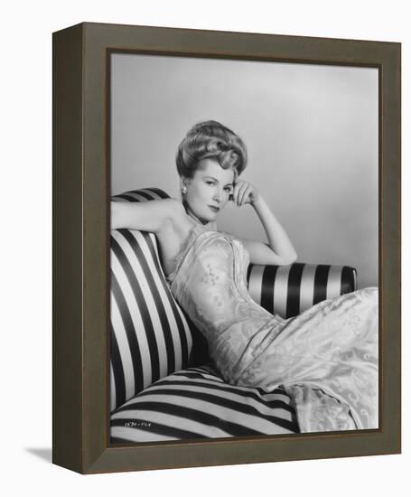 Joan Fontaine-null-Framed Stretched Canvas