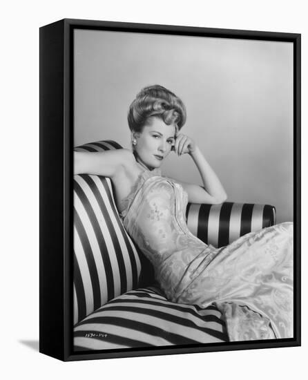 Joan Fontaine-null-Framed Stretched Canvas