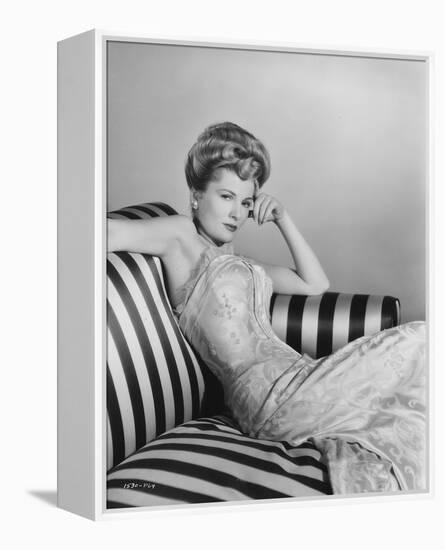 Joan Fontaine-null-Framed Stretched Canvas