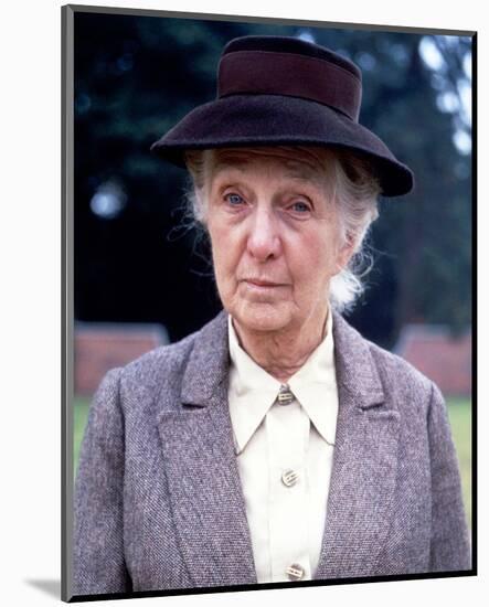 Joan Hickson-null-Mounted Photo