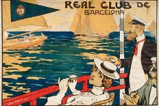 Real Club De Barcelona-Joan Llaverias-Giclee Print