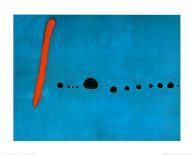 Femme et Oiseaux Dans la Nuit, 1969 - 1974-Joan Miro-Stretched Canvas