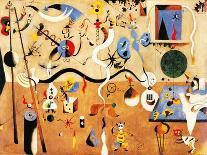 Inverted Personages-Joan Miro-Art Print