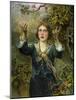 Joan of Arc, 15th Century French Patriot and Martyr, 1906-James Sant-Mounted Giclee Print