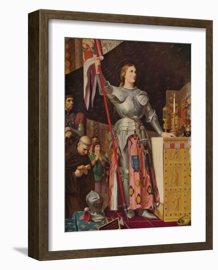 'Joan of Arc', 1854, (c1915)-Jean-Auguste-Dominique Ingres-Framed Giclee Print