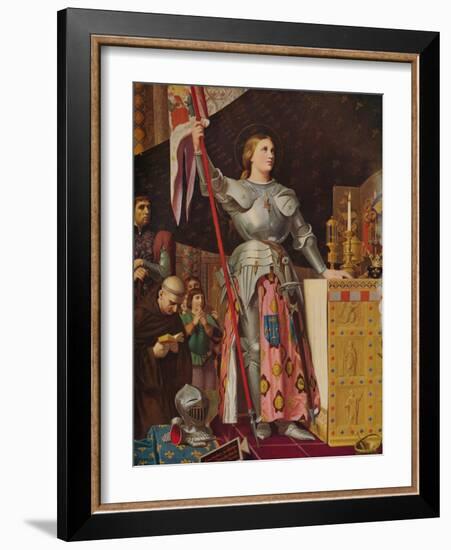 'Joan of Arc', 1854, (c1915)-Jean-Auguste-Dominique Ingres-Framed Giclee Print