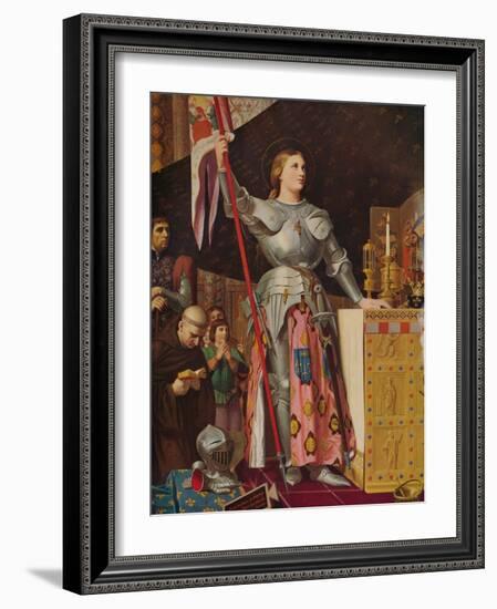 'Joan of Arc', 1854, (c1915)-Jean-Auguste-Dominique Ingres-Framed Giclee Print