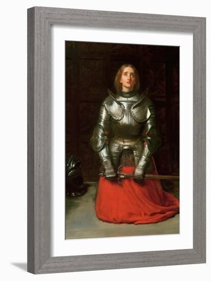 Joan of Arc, 1865-John Everett Millais-Framed Giclee Print