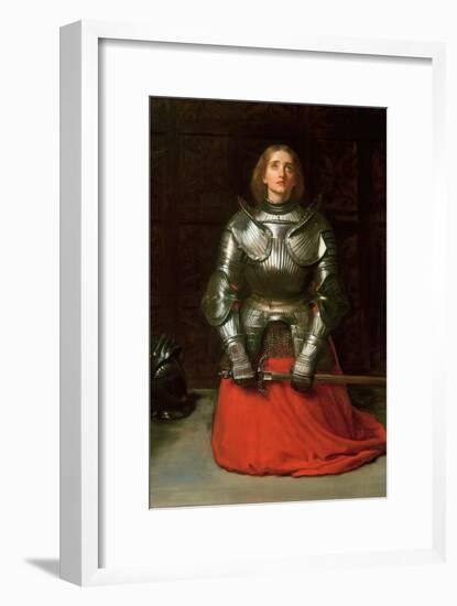 Joan of Arc, 1865-John Everett Millais-Framed Giclee Print