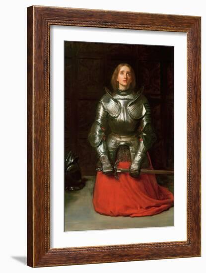 Joan of Arc, 1865-John Everett Millais-Framed Giclee Print