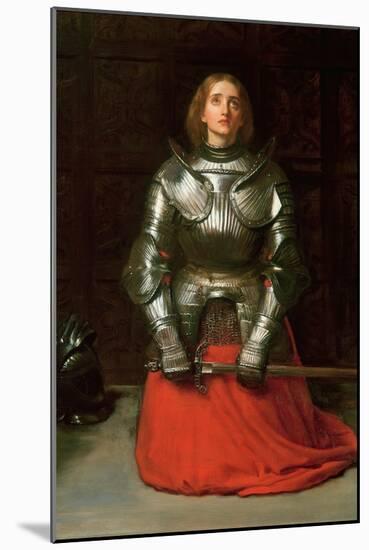 Joan of Arc, 1865-John Everett Millais-Mounted Giclee Print