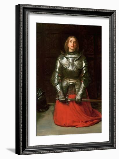 Joan of Arc, 1865-John Everett Millais-Framed Giclee Print