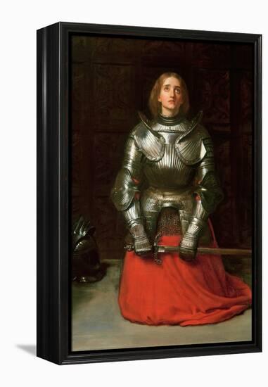 Joan of Arc, 1865-John Everett Millais-Framed Premier Image Canvas