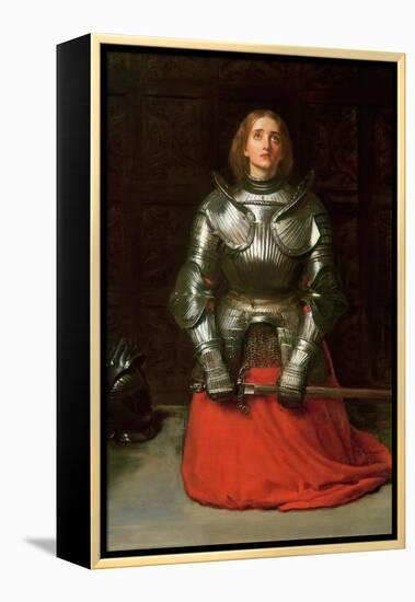 Joan of Arc, 1865-John Everett Millais-Framed Premier Image Canvas