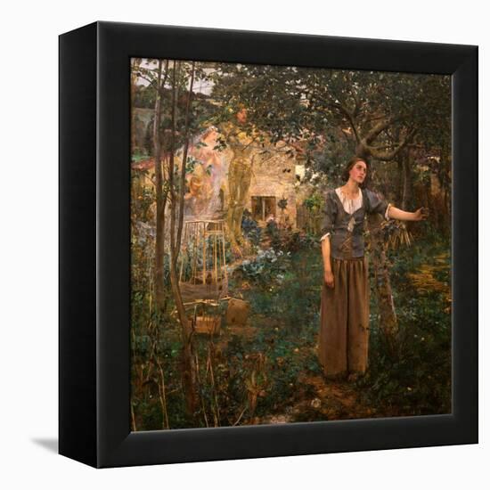 Joan of Arc, 1879-Jules Bastien-Lepage-Framed Premier Image Canvas