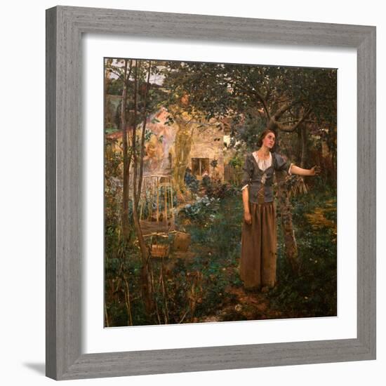 Joan of Arc, 1879-Jules Bastien-Lepage-Framed Giclee Print