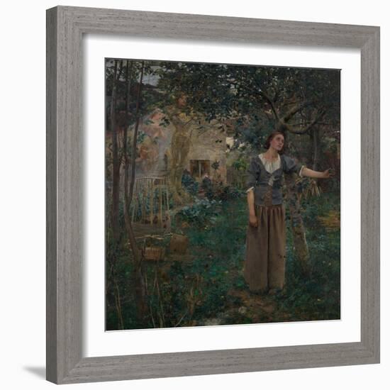 Joan of Arc, 1879-Jules Bastien-Lepage-Framed Giclee Print