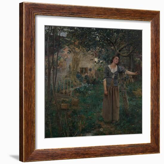 Joan of Arc, 1879-Jules Bastien-Lepage-Framed Giclee Print