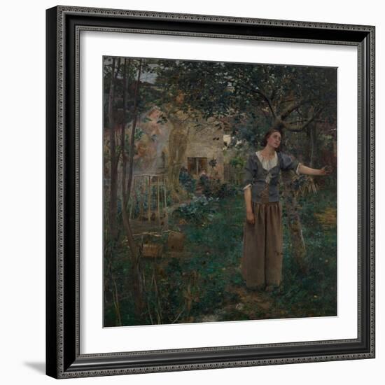 Joan of Arc, 1879-Jules Bastien-Lepage-Framed Giclee Print