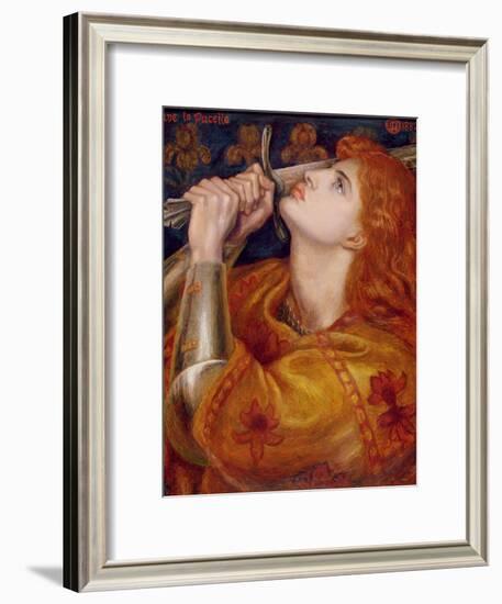 Joan of Arc, 1882-Dante Gabriel Rossetti-Framed Giclee Print