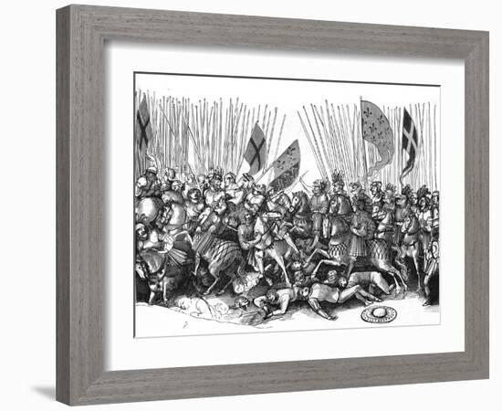 Joan of Arc at Patay-null-Framed Art Print