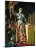 Joan of Arc at the Coronation of Charles VII in the Cathedral at Reims-Jean-Auguste-Dominique Ingres-Mounted Giclee Print