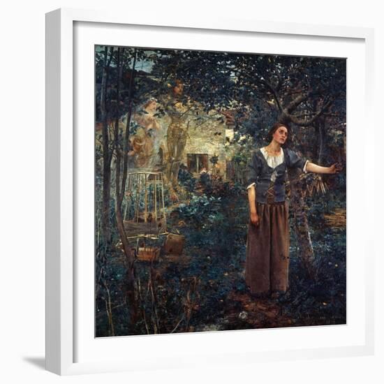 Joan Of Arc (C1412-1431)-Jules Bastien-Lepage-Framed Giclee Print