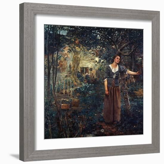 Joan Of Arc (C1412-1431)-Jules Bastien-Lepage-Framed Giclee Print