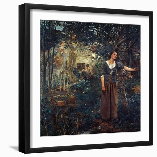 Joan Of Arc (C1412-1431)-Jules Bastien-Lepage-Framed Giclee Print