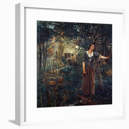 Joan Of Arc (C1412-1431)-Jules Bastien-Lepage-Framed Giclee Print