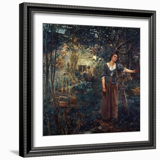 Joan Of Arc (C1412-1431)-Jules Bastien-Lepage-Framed Giclee Print