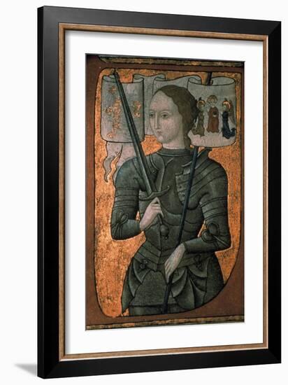 Joan Of Arc (C1412-1431)-null-Framed Giclee Print