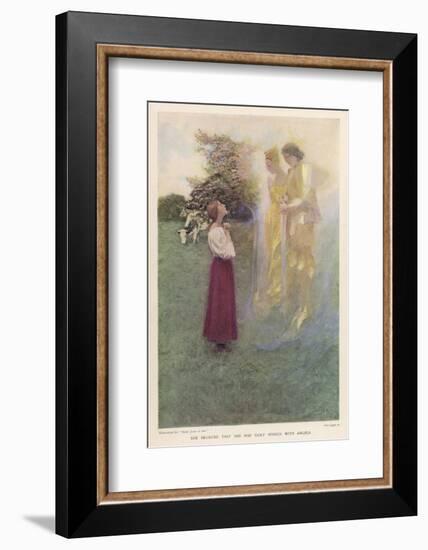 Joan of Arc French Heroine-Howard Pyle-Framed Photographic Print