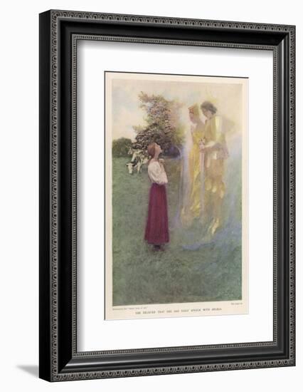 Joan of Arc French Heroine-Howard Pyle-Framed Photographic Print