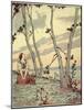 Joan of Arc Hears Heavenly Voices in the Forest-Jacques de Breville-Mounted Art Print