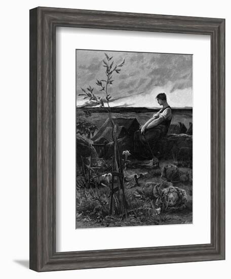 Joan of Arc Inspired-null-Framed Art Print