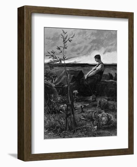 Joan of Arc Inspired-null-Framed Art Print